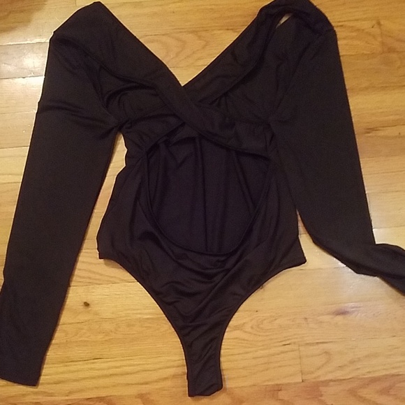 Black Thong bodysuit - Picture 4 of 4